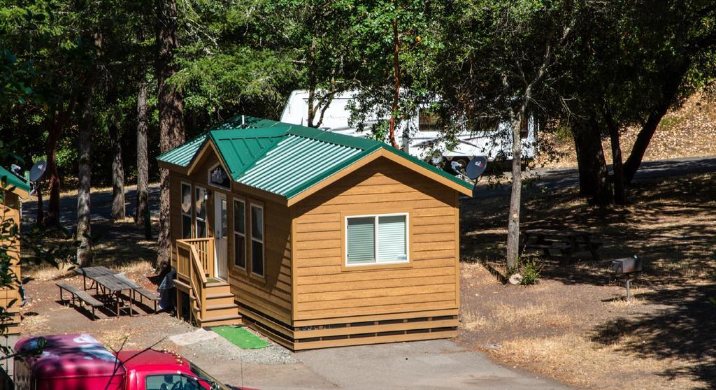 Russian River Camping Resort Cottage 7 كلوفيردالي المظهر الخارجي الصورة